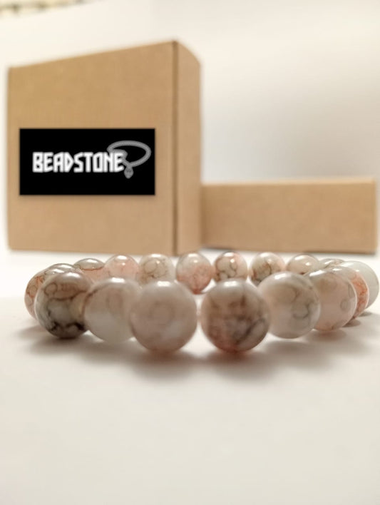 Dusty Agate Stone Bracelet